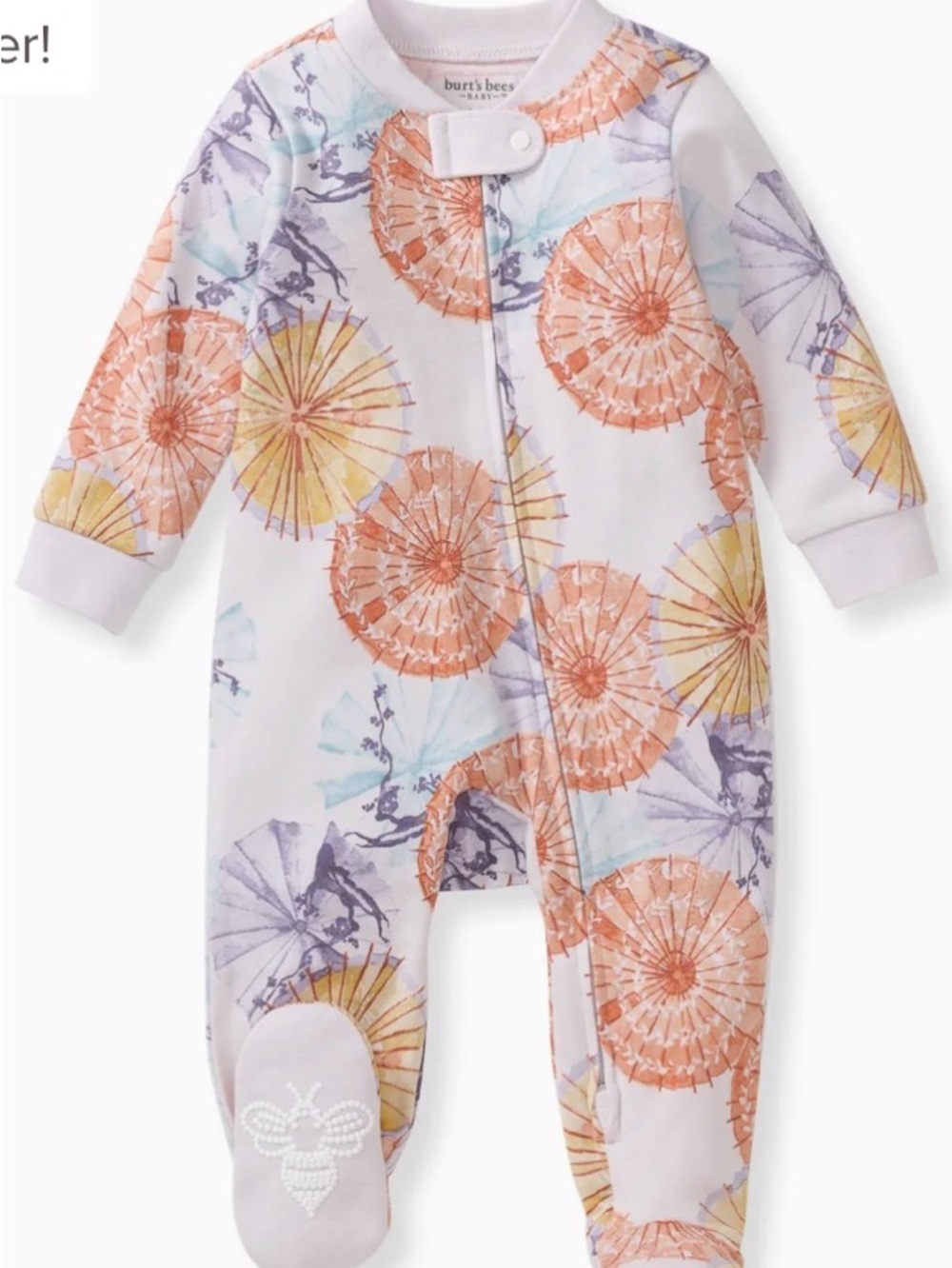 Burt's Bees parasol footie